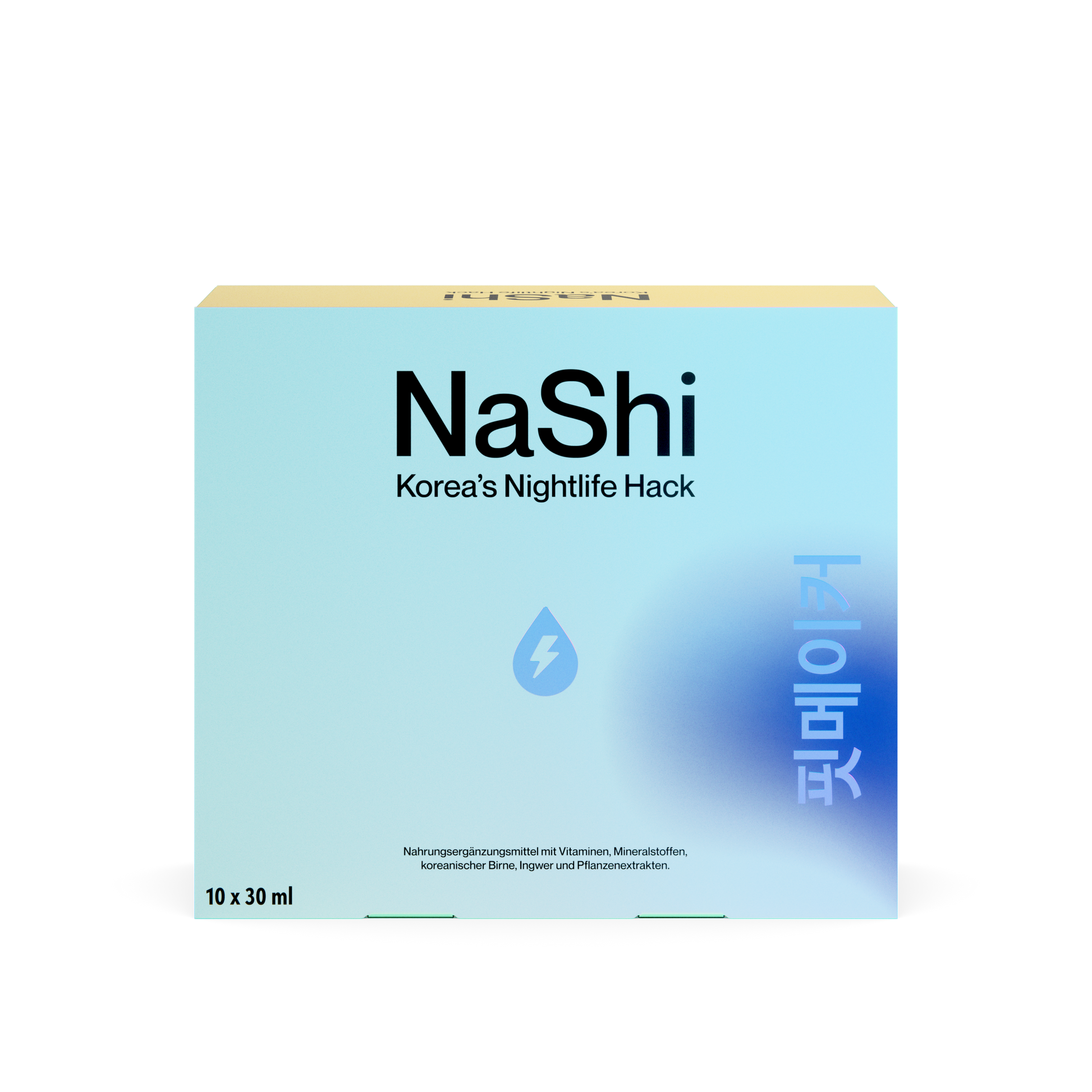 Elektrolyten Getränk NaShi, 10 Elektrolyten-Shots