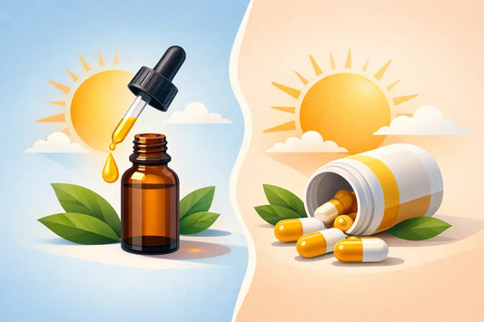 Vitamin D Tropfen oder Kapseln: Was passt besser?