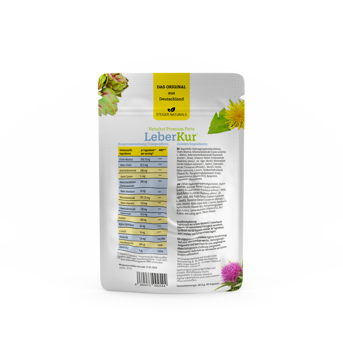 Naturhof Leberkur* für 1 Monat