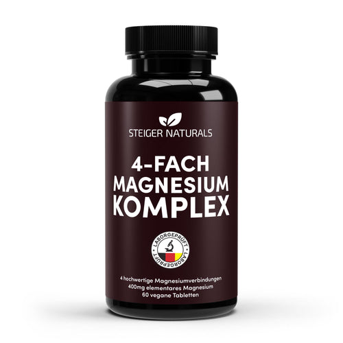 Magnesium 4-fach Komplex, 60 Tabletten