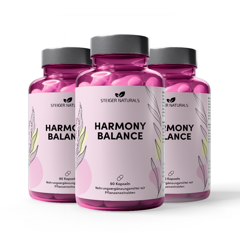 3er-Pack Sparpreis – Harmony Balance (ehem. Hormon Balance) - natürlicher Wechseljahre-Komplex