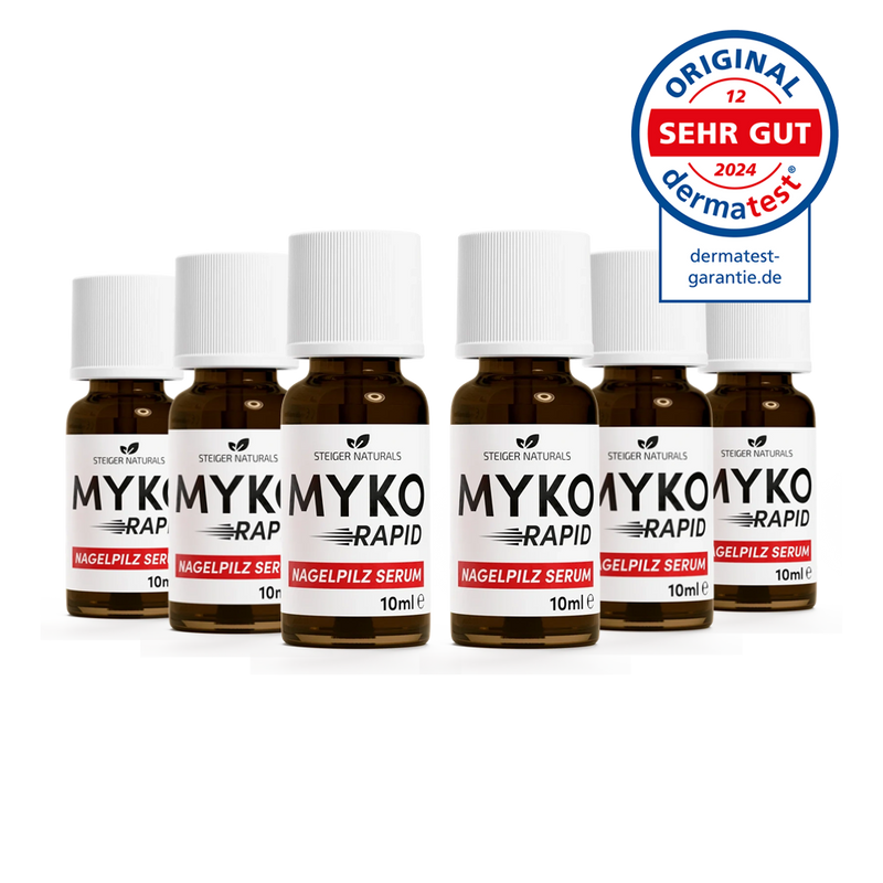 Precio especial de paquete de 6 – Myko Rapid Suero para Hongos en las Uñas