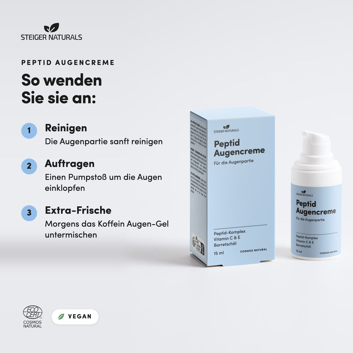 Peptid Augencreme: So wenden Sie sie an