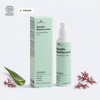 Sensitiv Nachtcreme von Steiger Naturals, 50 ml, Ecocert COSMOS ORGANIC, vegan