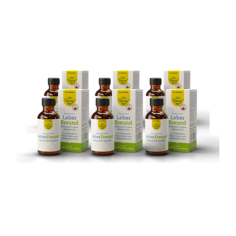 6er-Pack Sparpreis – Leber Freund Bitterstoff-Tropfen