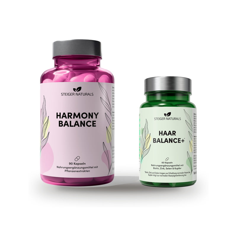 1 Monat zum Kennenlernen – Haar-Duo: Harmony Balance + Haar Balance+