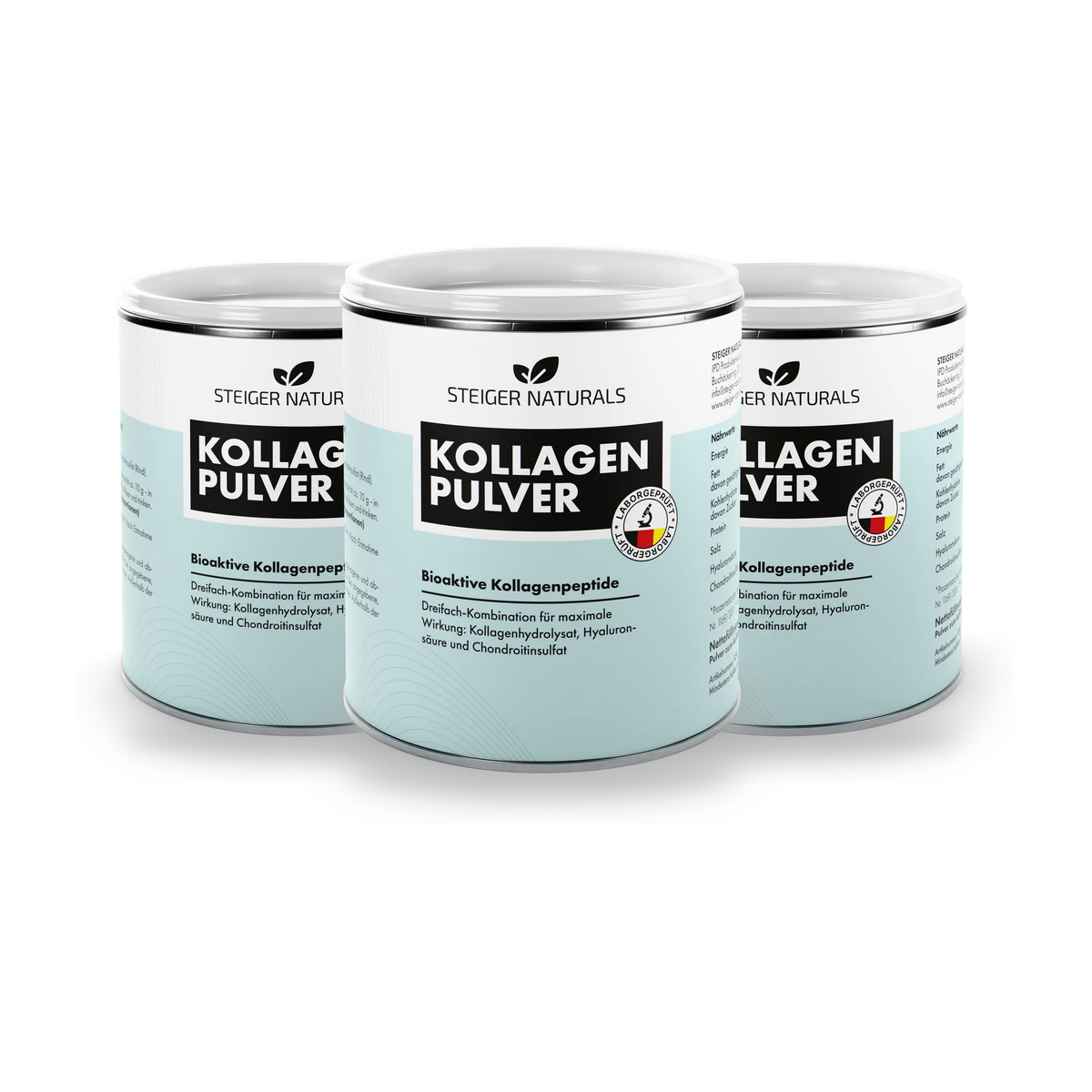 Kollagenpulver 3er-Set