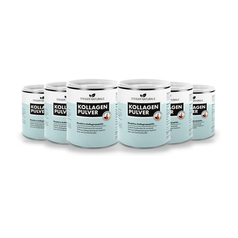 Precio especial de paquete de 6 – Colágeno en polvo Péptidos de colágeno bioactivos